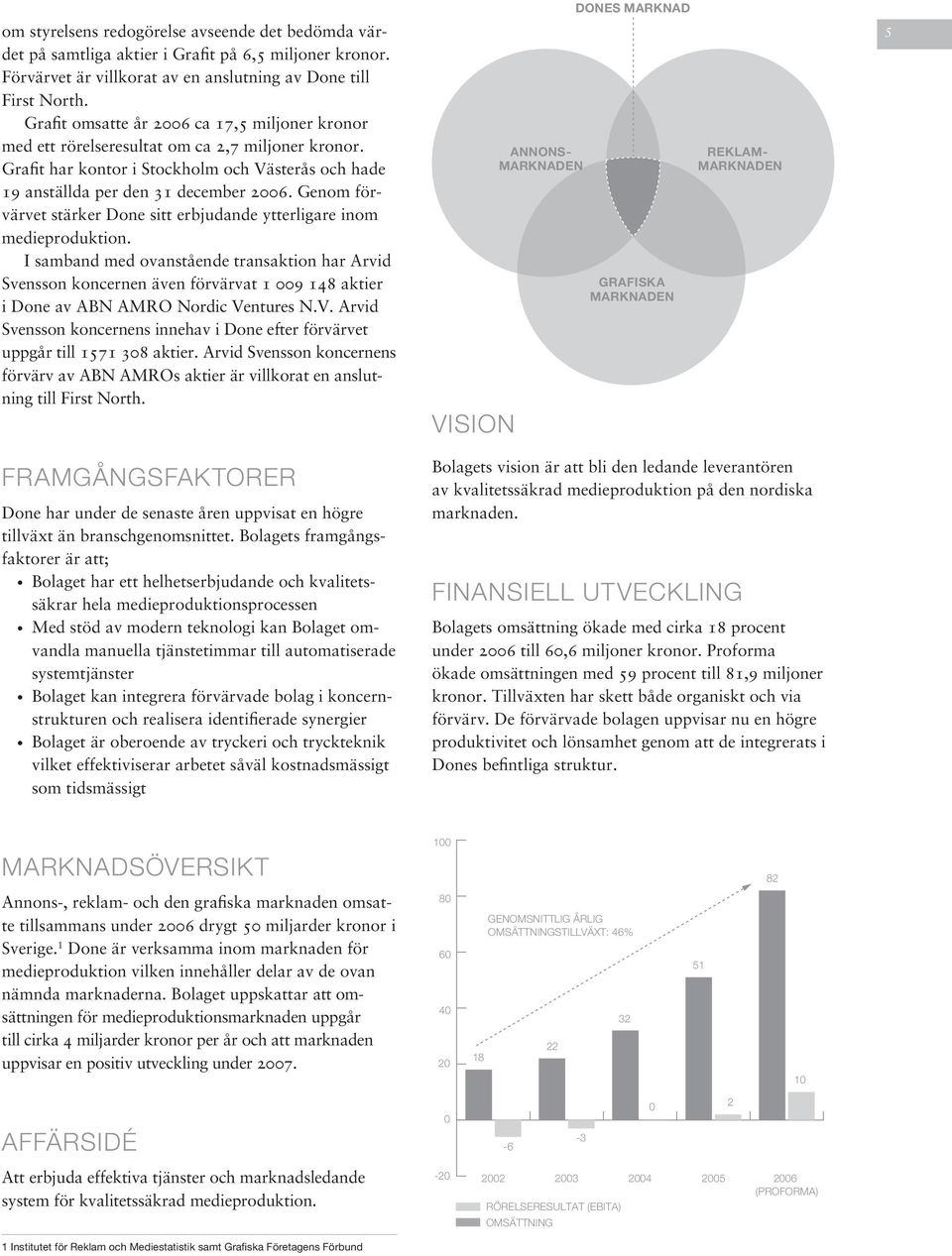 Genom förvärvet stärker Done sitt erbjudande ytterligare inom medieproduktion.