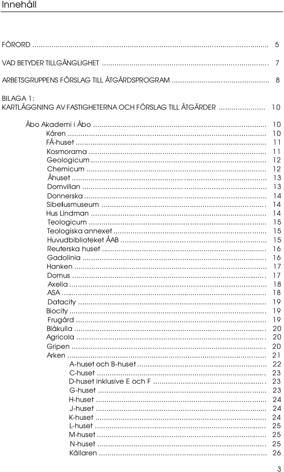 .. 15 Huvudbiblioteket ÅAB... 15 Reuterska huset... 16 Gadolinia... 16 Hanken... 17 Domus... 17 Aelia... 18 ASA... 18 Datacity... 19 Biocity... 19 Frugård... 19 Blåkulla... 20 Agricola... 20 Gripen.