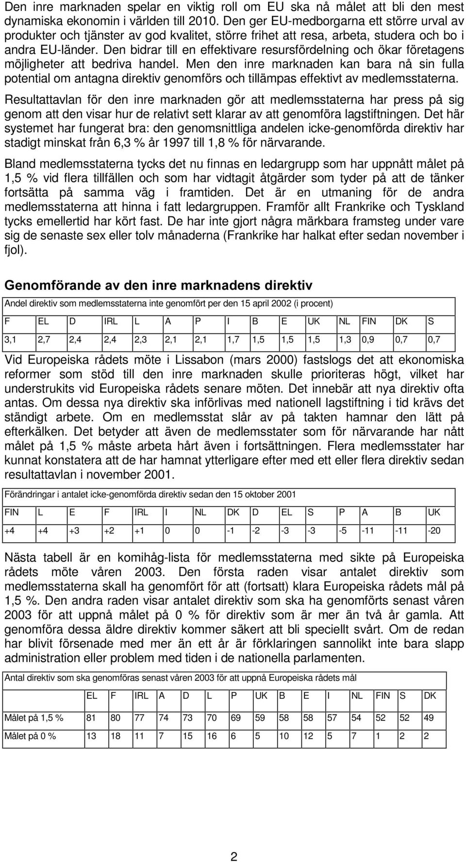 Den bidrar till en effektivare resursfördelning och ökar företagens möjligheter att bedriva handel.