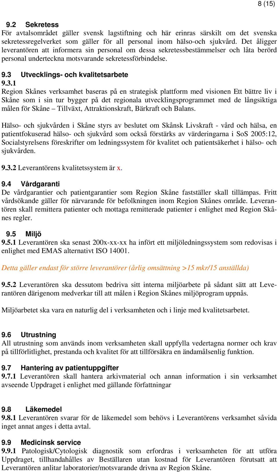 Utvecklings- och kvalitetsarbete 9.3.