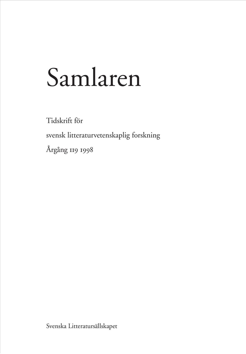 litteraturvetenskaplig