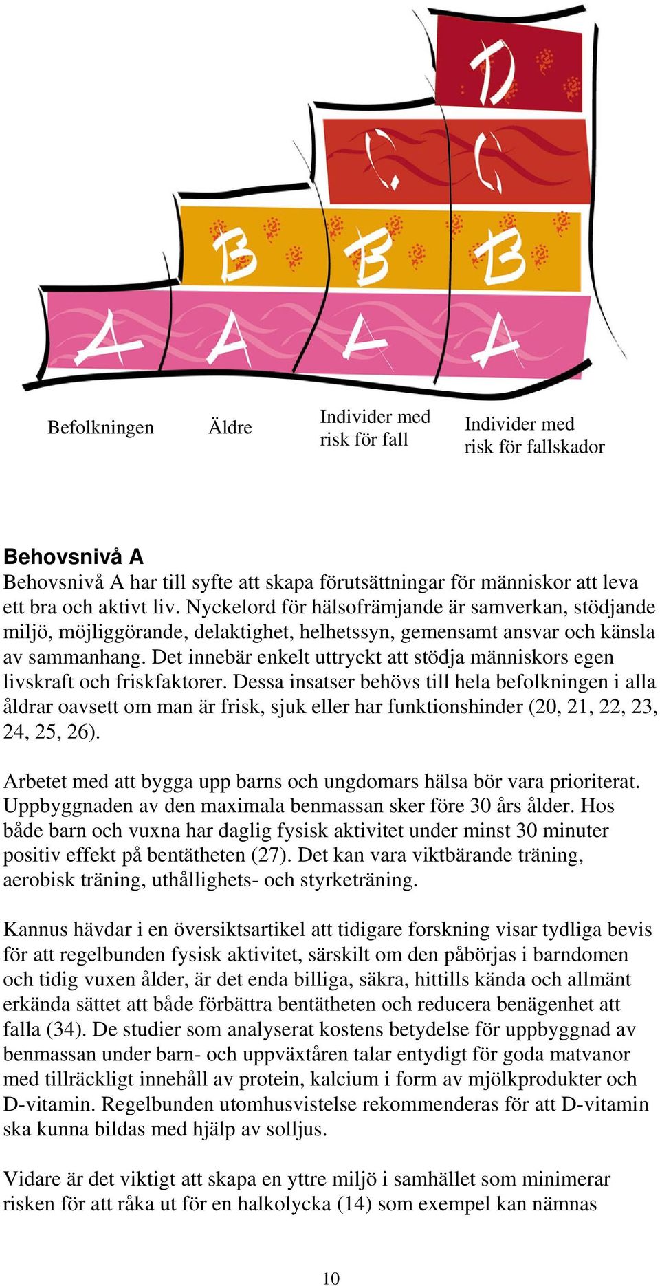 Det innebär enkelt uttryckt att stödja människors egen livskraft och friskfaktorer.