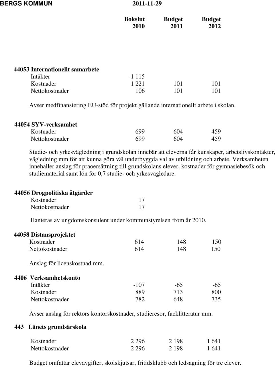 göra väl underbyggda val av utbildning och arbete.