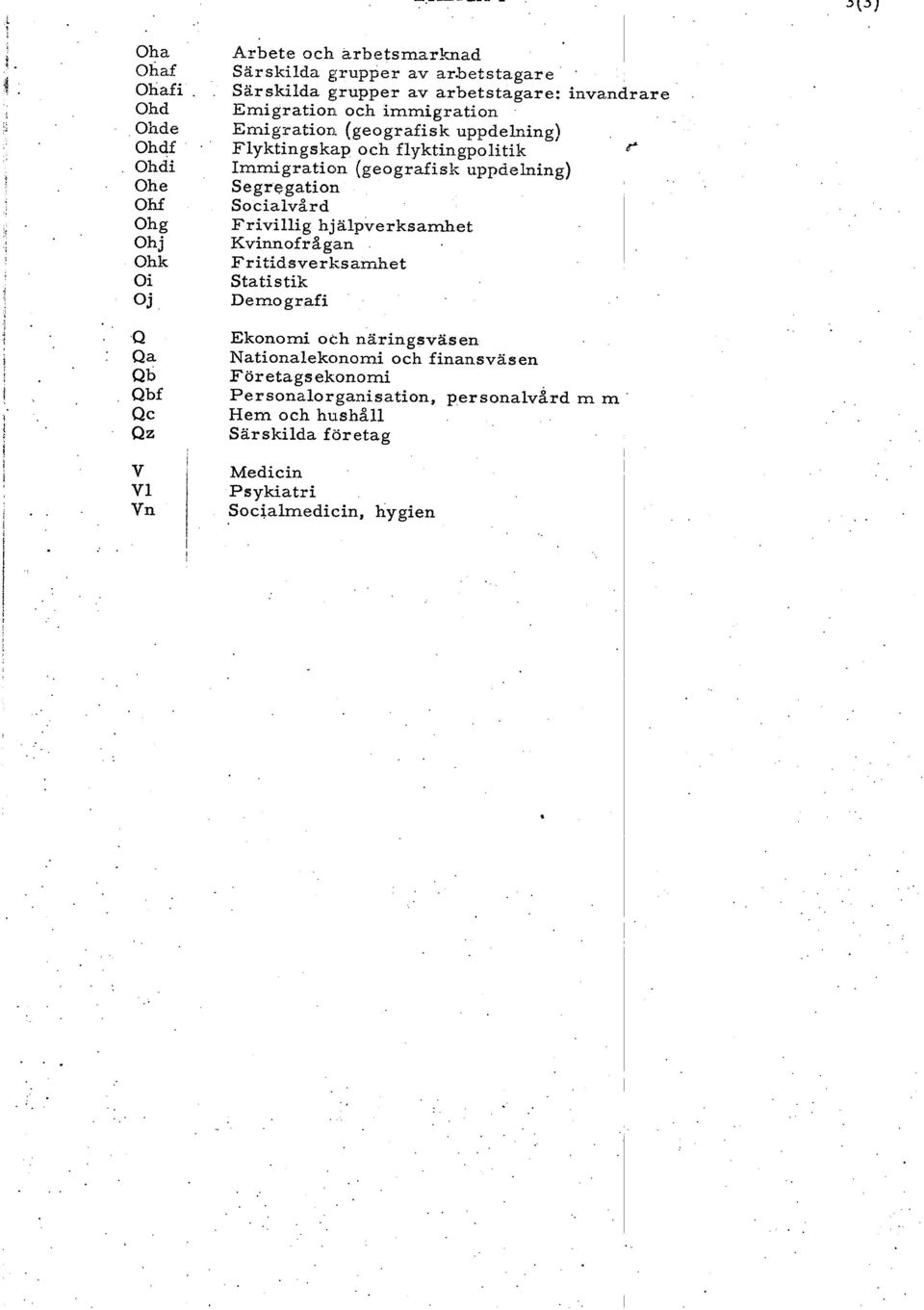 (geografsk uppdenng) Fyktngskup och fyktngpotk e mmgraton (geografsk uppáenng) Segregaton Socavård Frvg hjäpverksamhet Kvnnof Agan