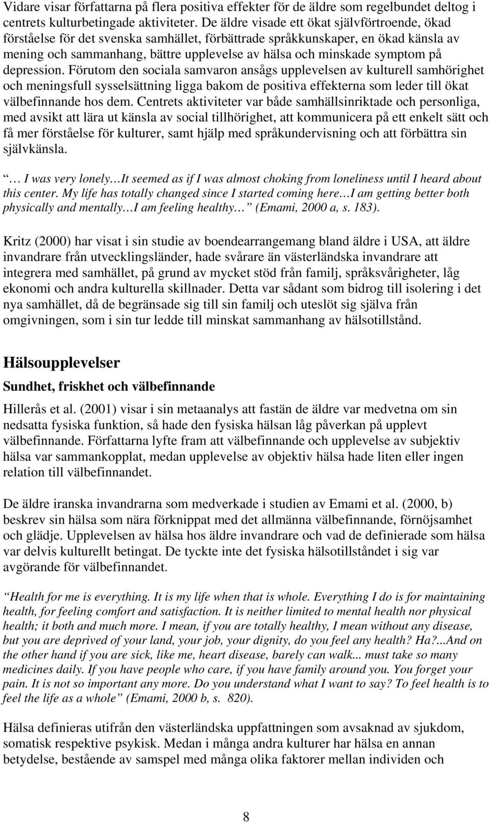 symptom på depression.