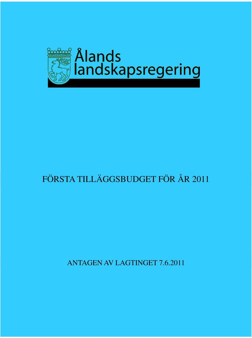 FÖR ÅR 2011