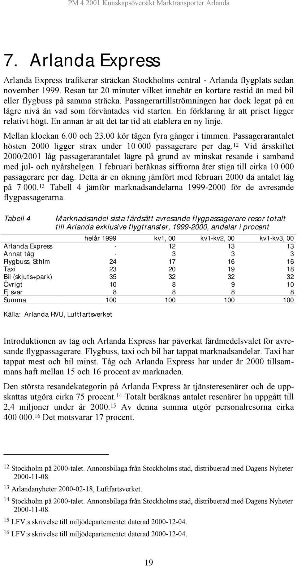 En förklaring är att priset ligger relativt högt. En annan är att det tar tid att etablera en ny linje. Mellan klockan 6.00 och 23.00 kör tågen fyra gånger i timmen.