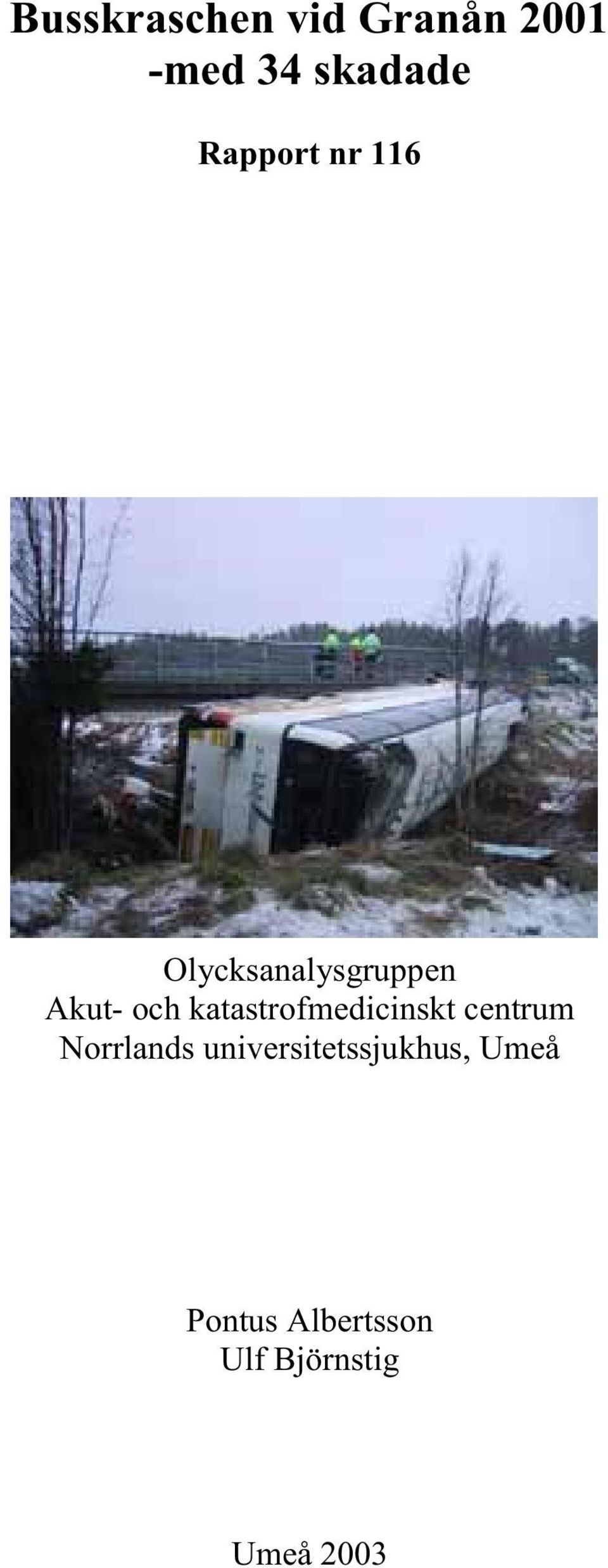 katastrofmedicinskt centrum Norrlands