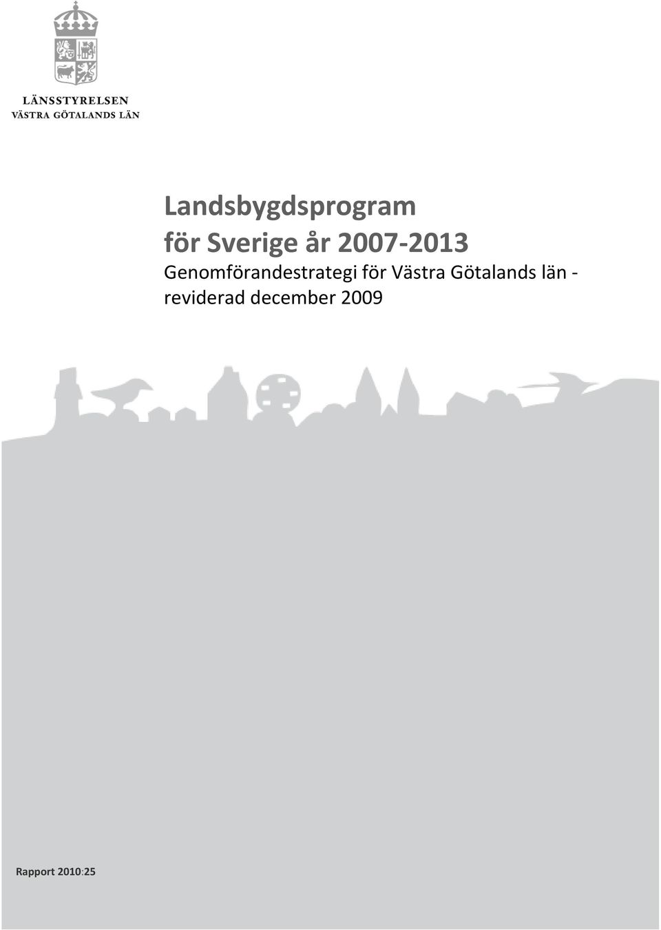 2007-2013 Genomförandestrategi