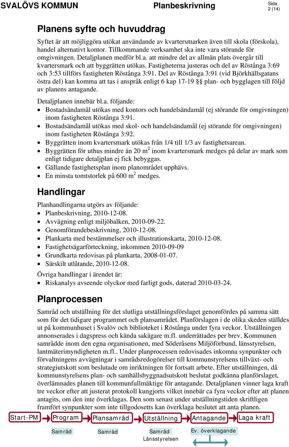 Fastigheterna justeras och del av Röstånga 3:69 och 3:53 tillförs fastigheten Röstånga 3:91.