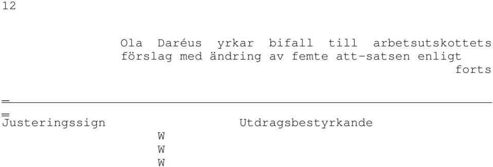 ändring av femte att-satsen