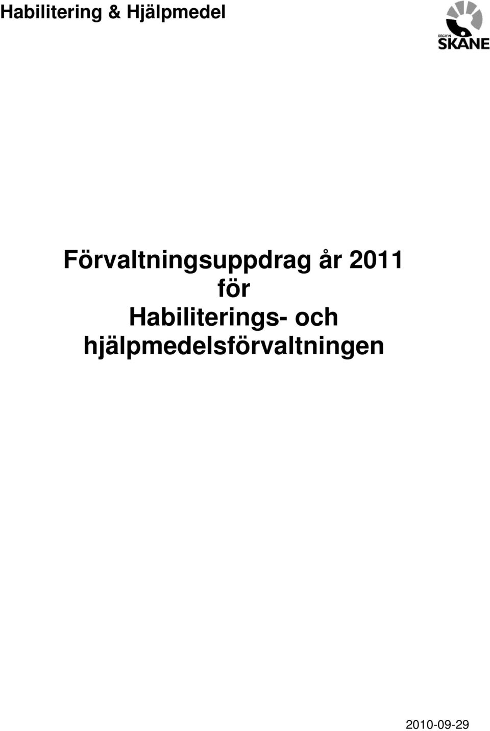 för Habiliterings- och