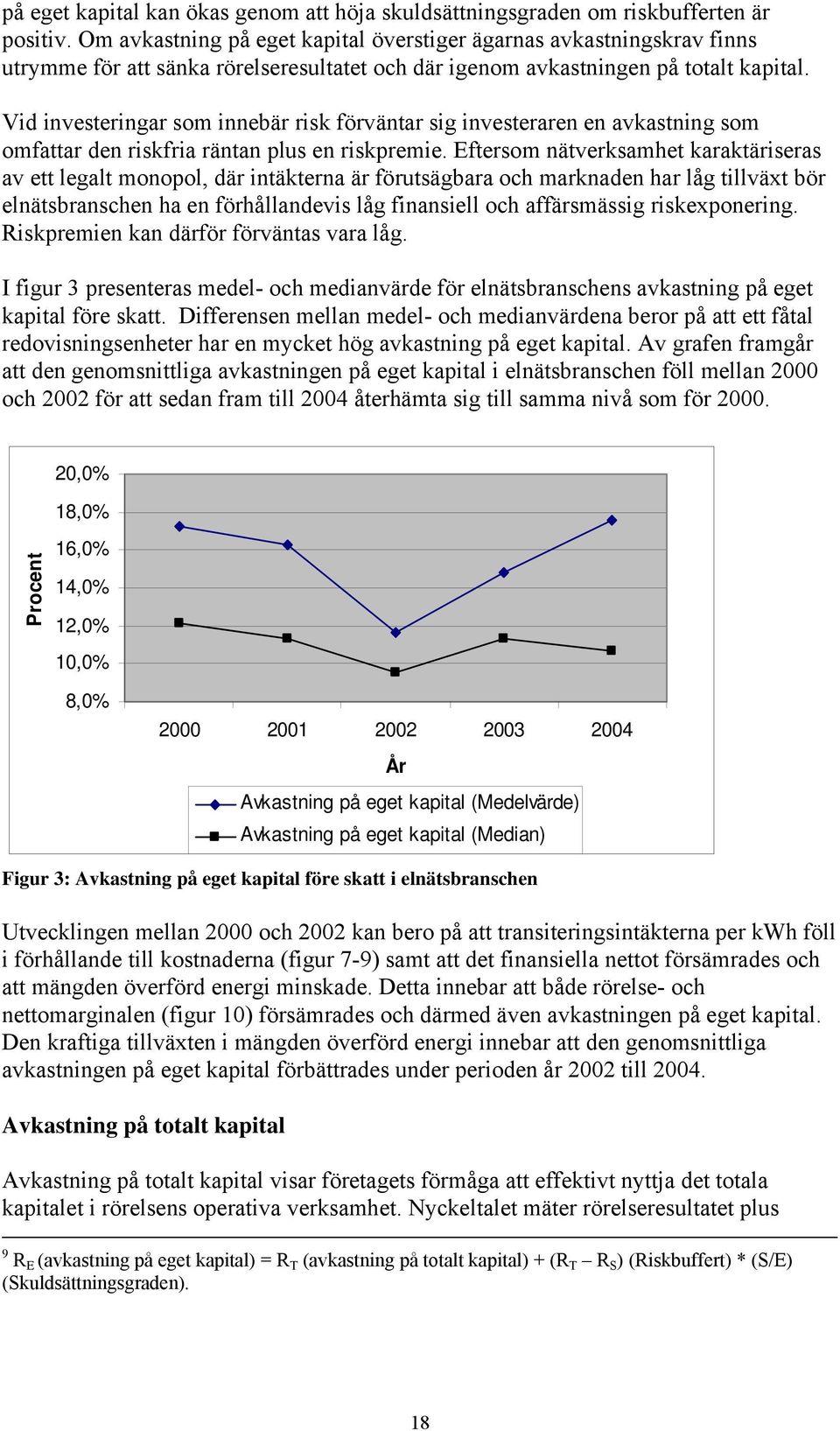 Vid investeringar som innebär risk förväntar sig investeraren en avkastning som omfattar den riskfria räntan plus en riskpremie.