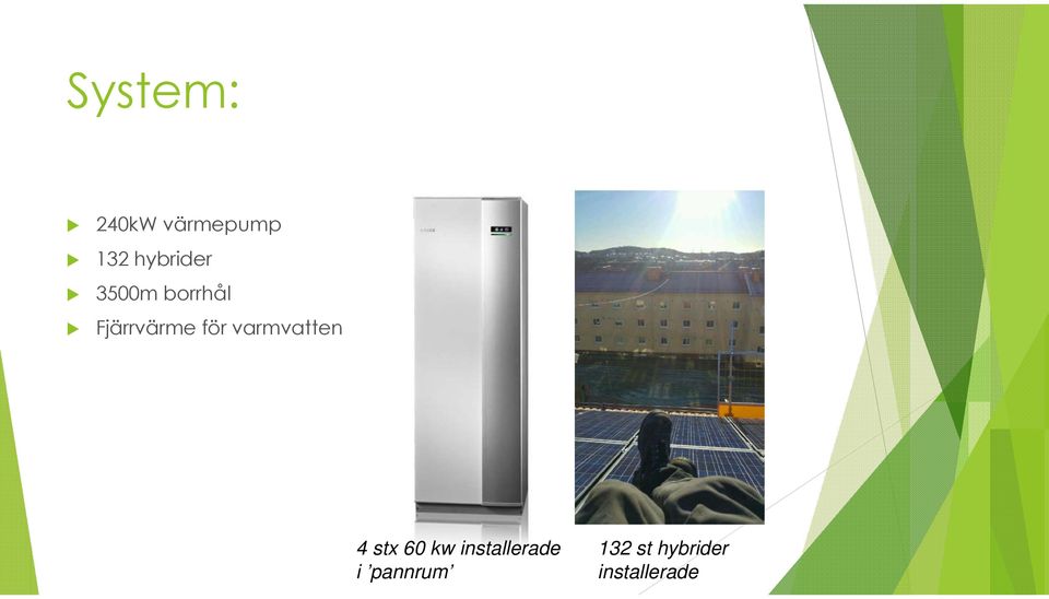 för varmvatten 4 stx 60 kw