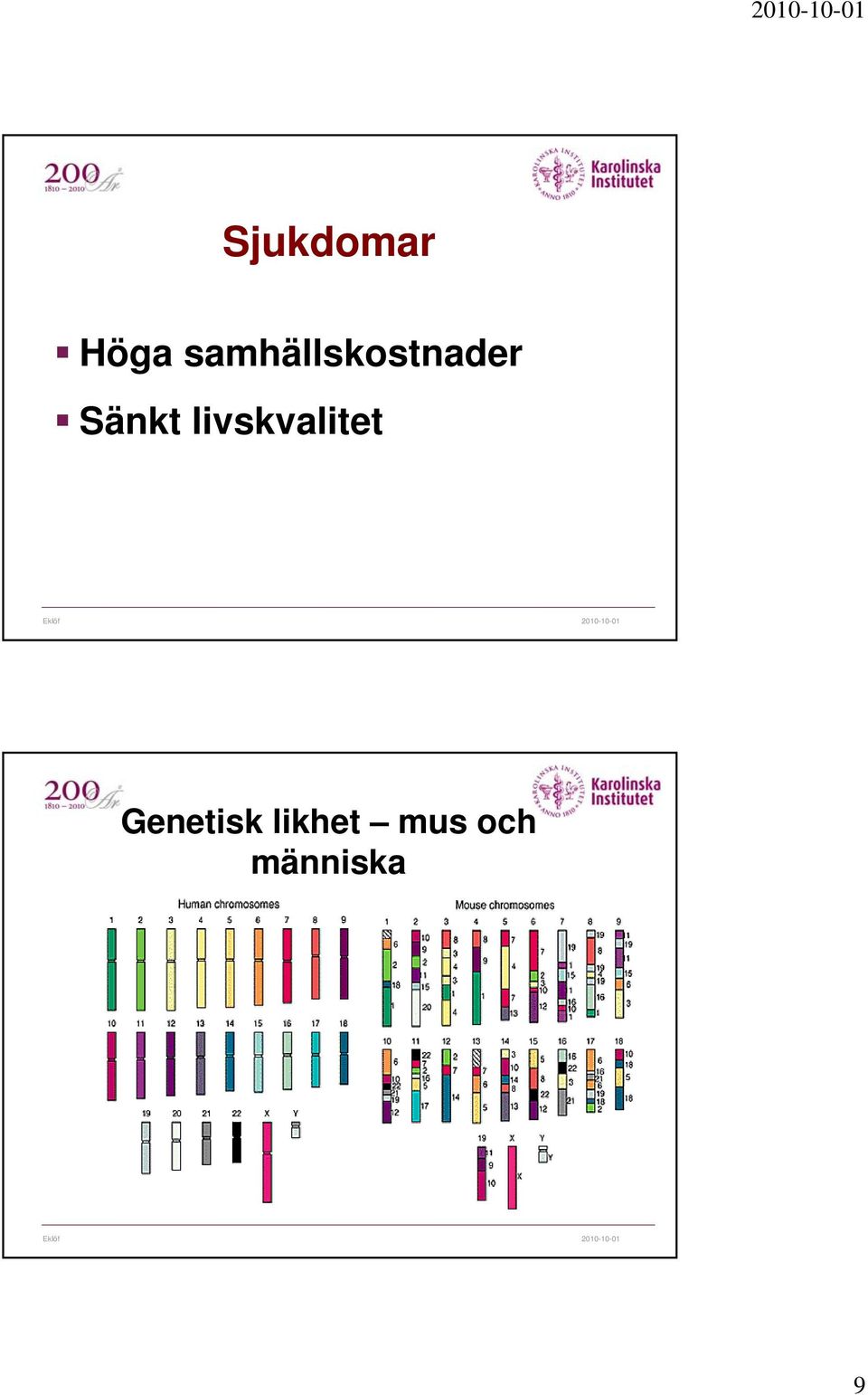 Sänkt livskvalitet