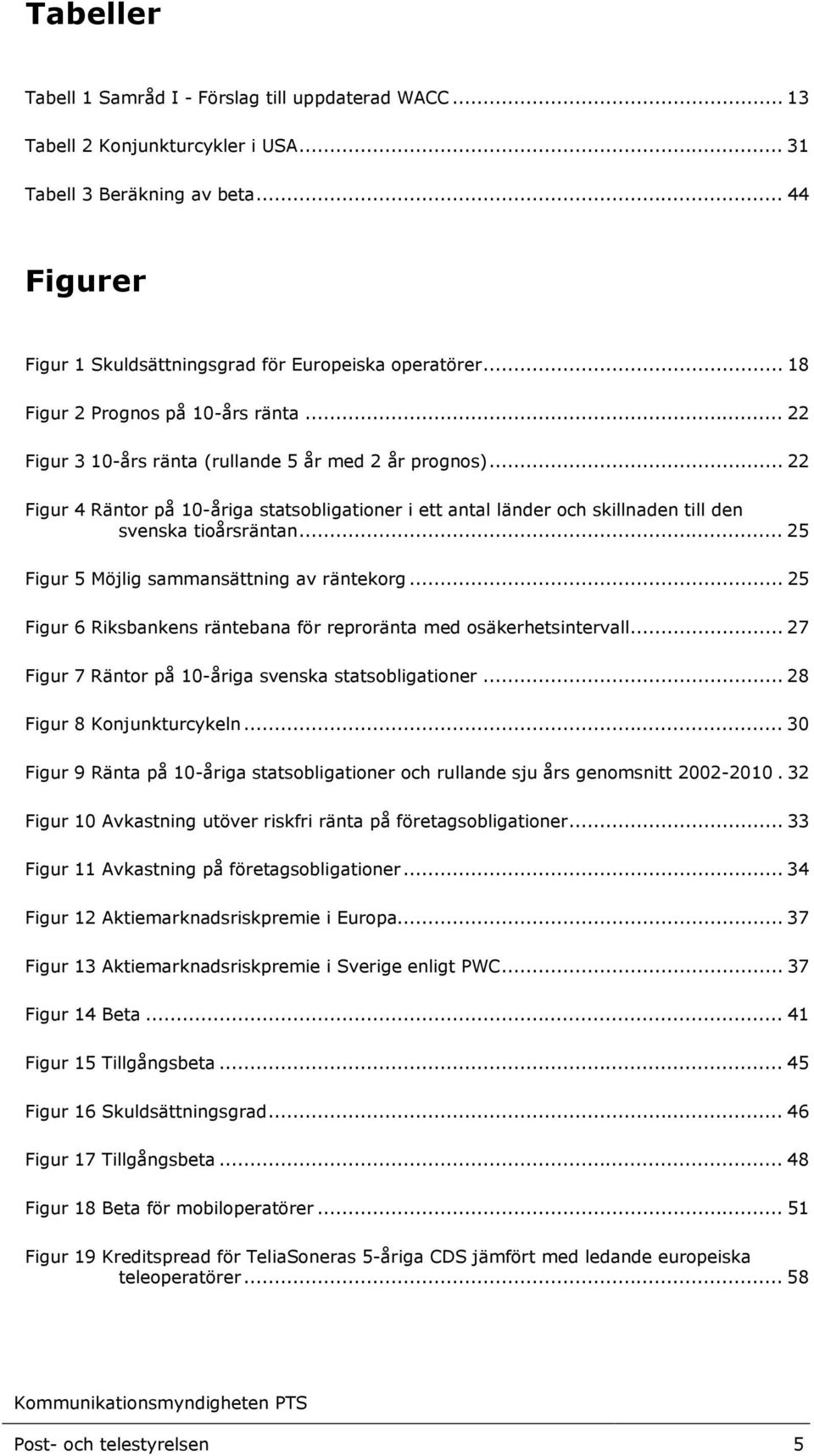 .. 22 Figur 4 Räntor på 10-åriga statsobligationer i ett antal länder och skillnaden till den svenska tioårsräntan... 25 Figur 5 Möjlig sammansättning av räntekorg.