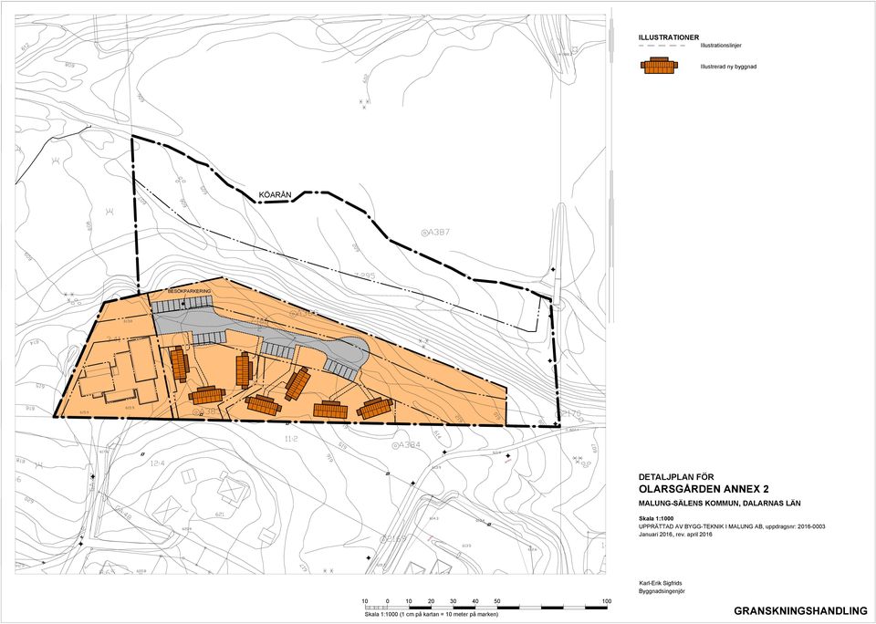 BYGG-TEKNIK I MALUNG AB, uppdragsnr: 2016-0003 Januari 2016, rev.