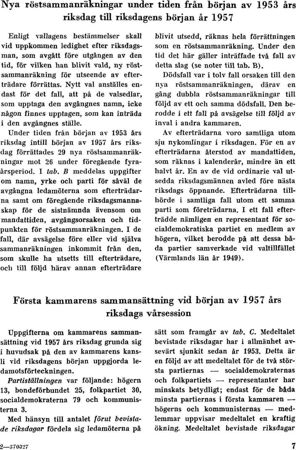 Nytt val anställes endast för det fall, att på de valsedlar, som upptaga den avgångnes namn, icke någon finnes upptagen, som kan inträda i den avgångnes ställe.