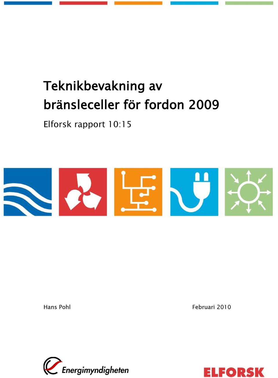 fordon 2009 Elforsk