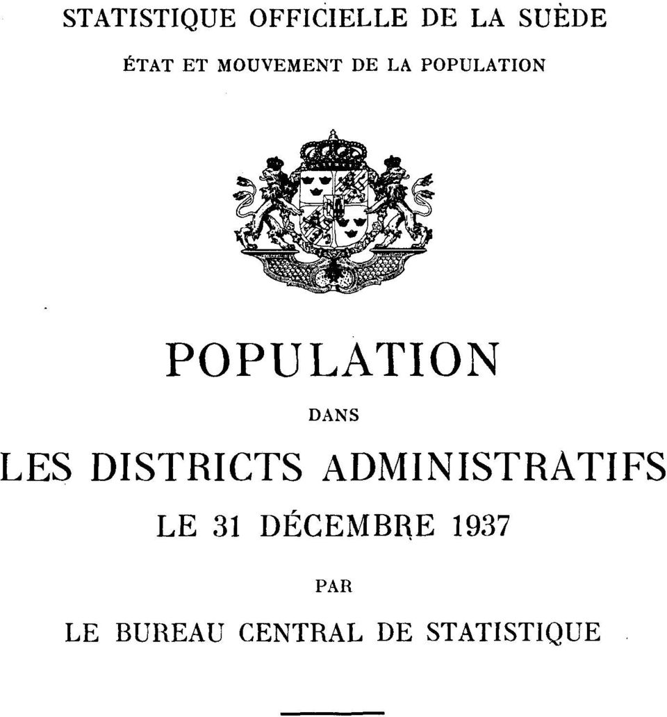 LES DISTRICTS ADMINISTRATIFS LE 31