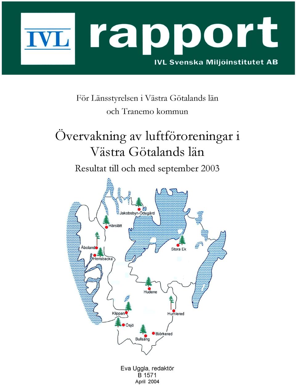 luftföroreningar i Västra Götalands län