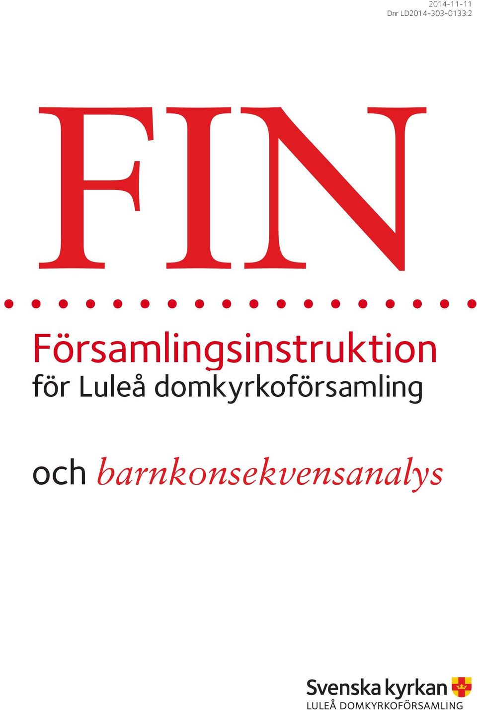 Församlingsinstruktion för