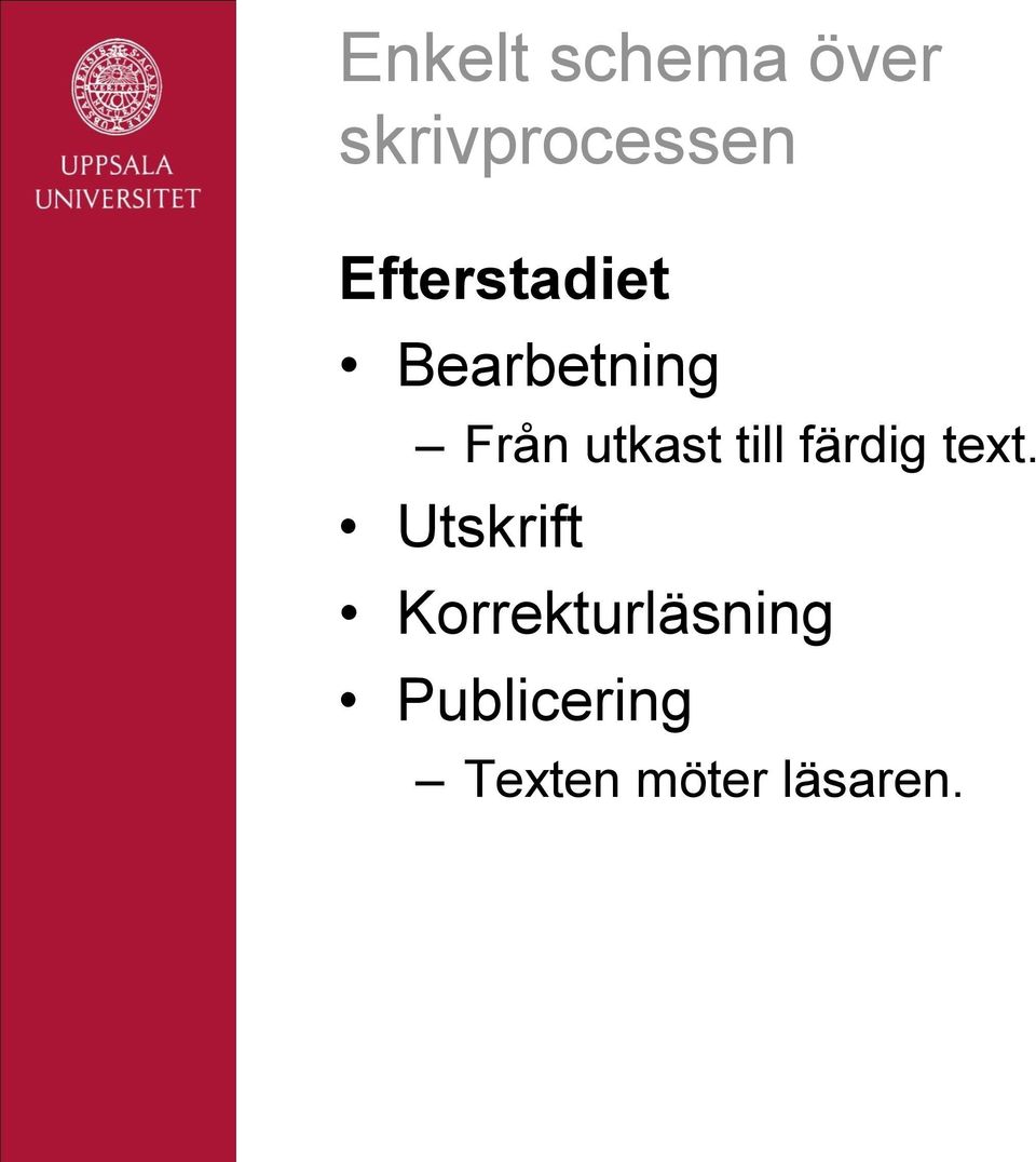 till färdig text.