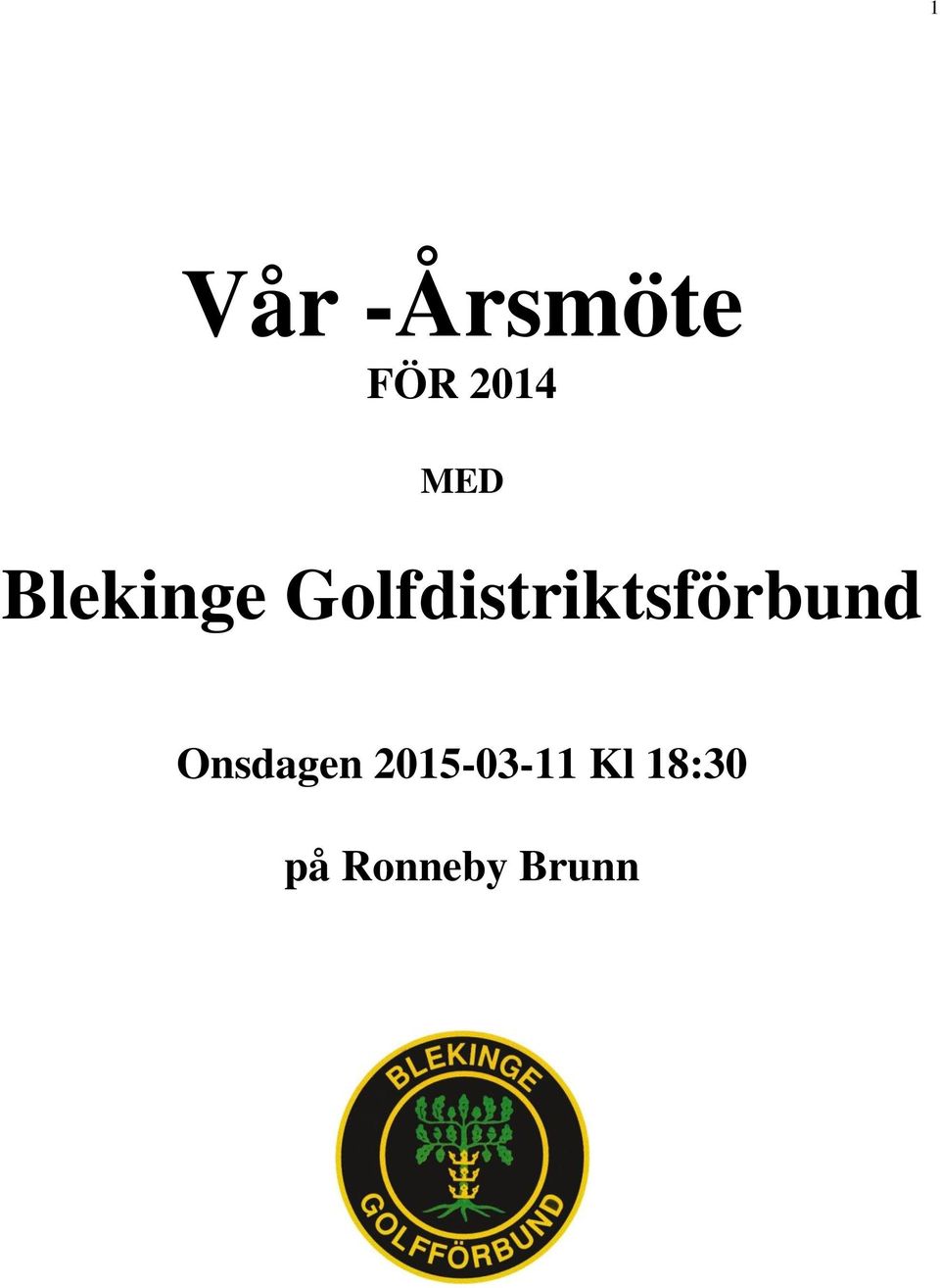 Golfdistriktsförbund