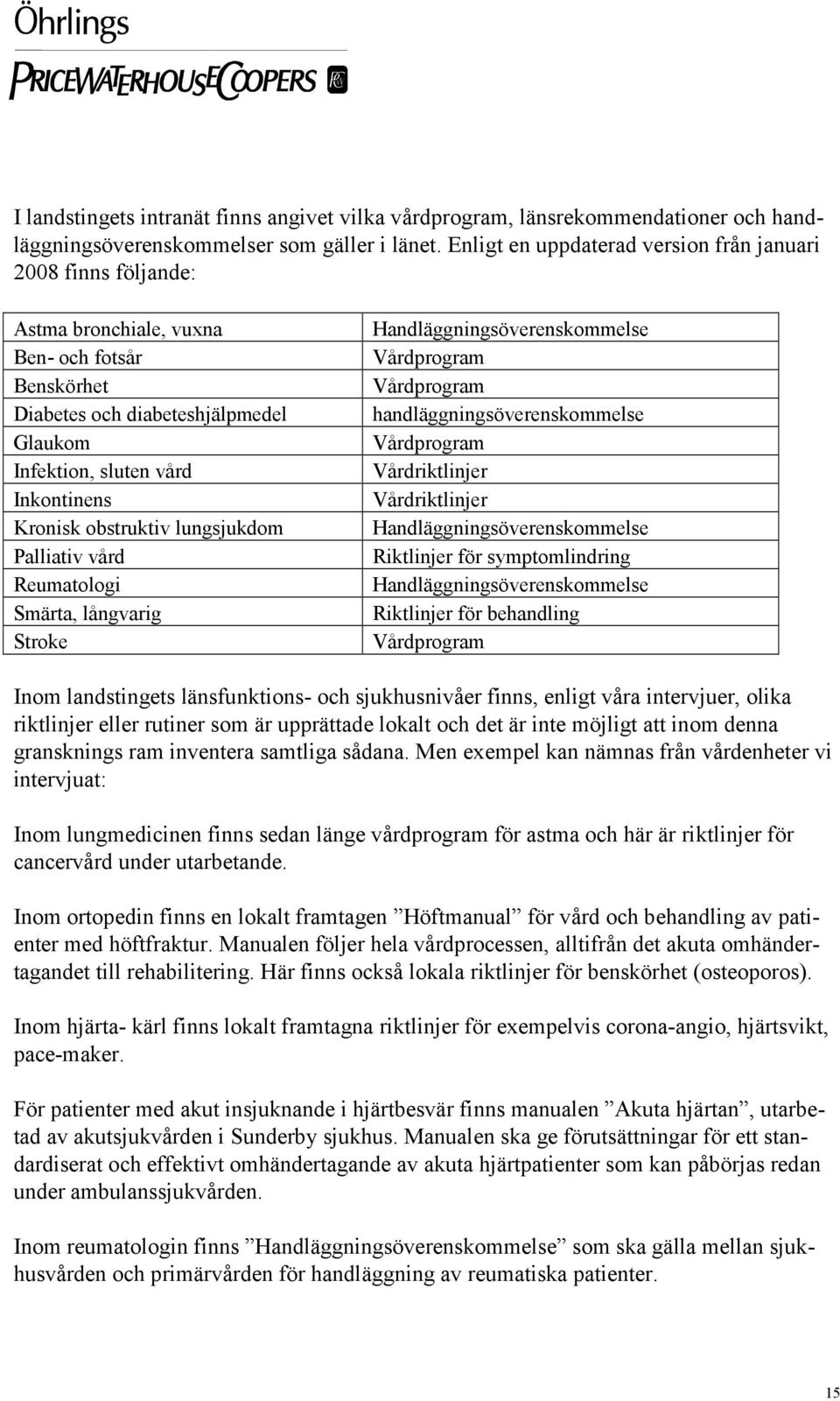 obstruktiv lungsjukdom Palliativ vård Reumatologi Smärta, långvarig Stroke Handläggningsöverenskommelse Vårdprogram Vårdprogram handläggningsöverenskommelse Vårdprogram Vårdriktlinjer Vårdriktlinjer