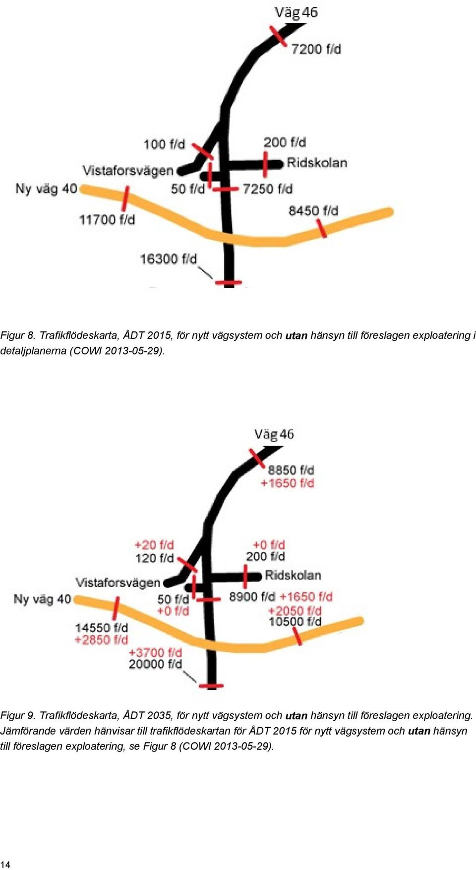 detaljplanerna (COWI 2013-05-29). Figur 9.