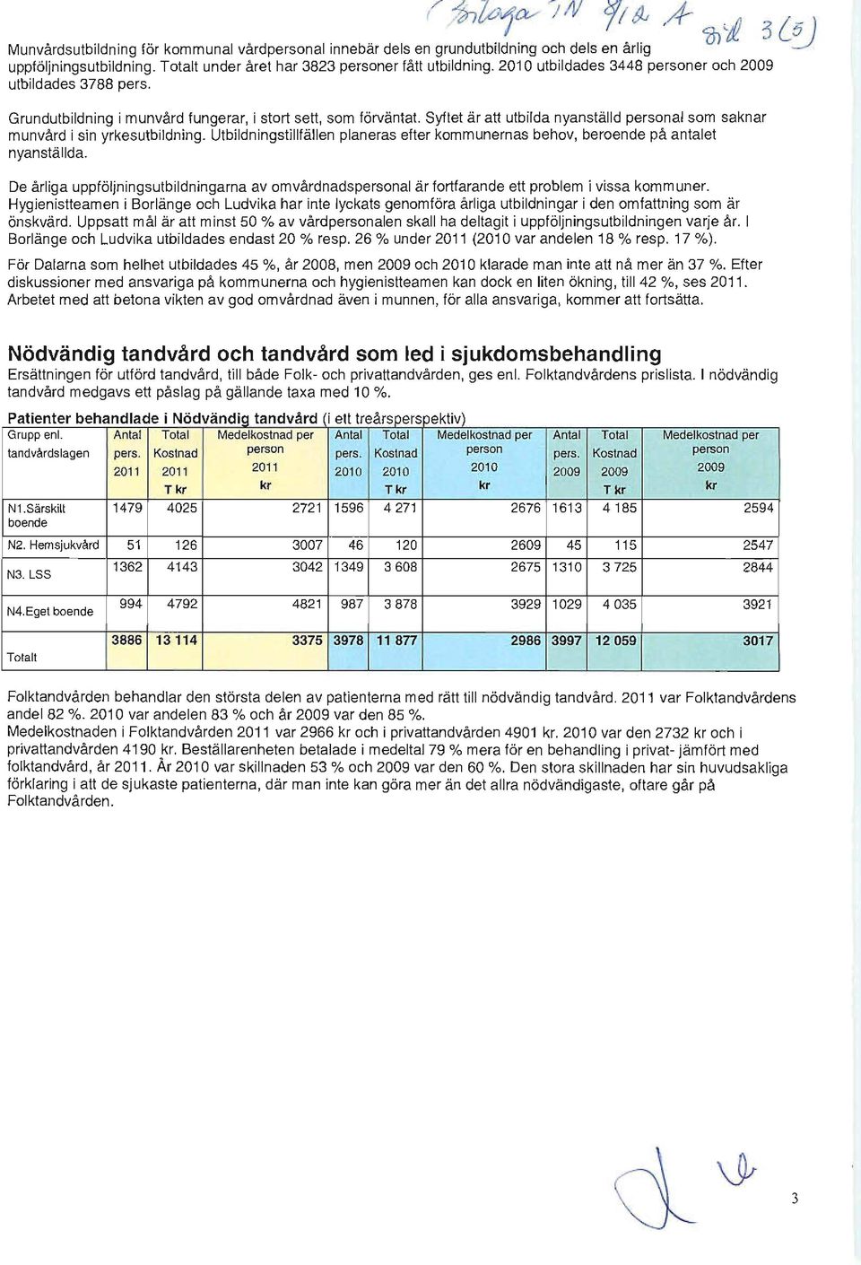 Syftet är att utbilda nyanställd personal som saknar munvård i sin yrkesutbildning. Utbildningstillfällen planeras efter kommunernas behov, beroende på antalet nyanställda.