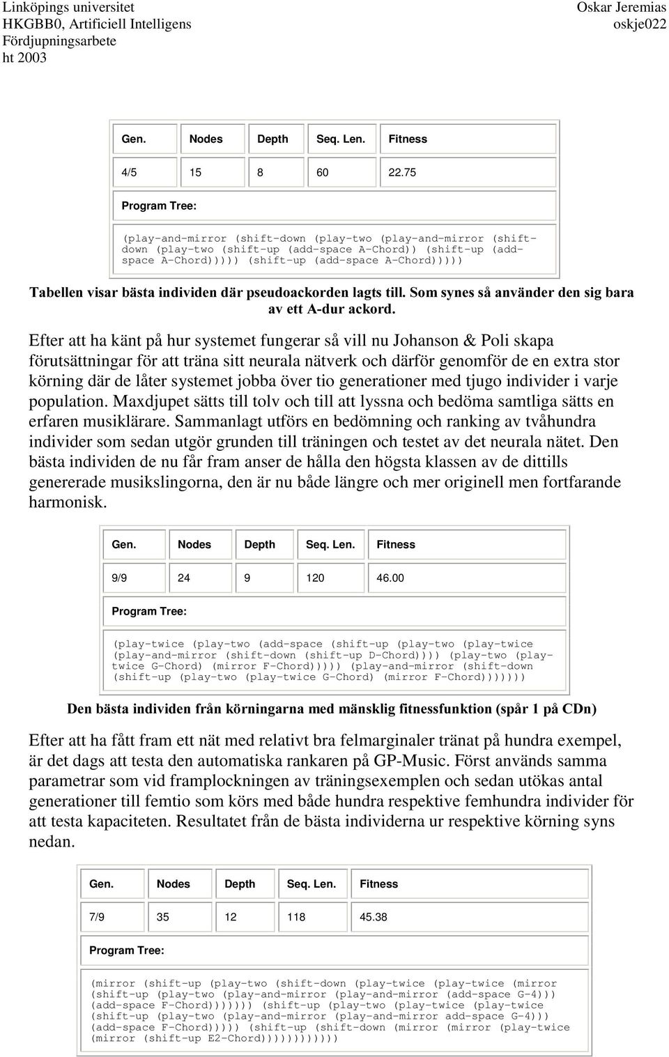 7DEHOOHQYLVDUElVWDLQGLYLGHQGlUSVHXGRDFNRUGHQODJWVWLOO6RPV\QHVVnDQYlQGHUGHQVLJEDUD DYHWW$GXUDFNRUG Efter att ha känt på hur systemet fungerar så vill nu Johanson & Poli skapa förutsättningar för att