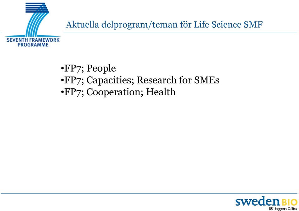 FP7; Capacities; Research for