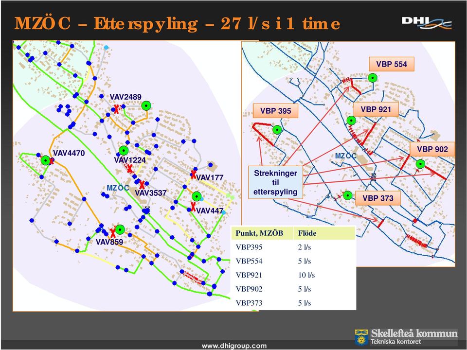 til etterspyling VBP 373 VAV447 VAV859 Punkt, MZÖB VBP395