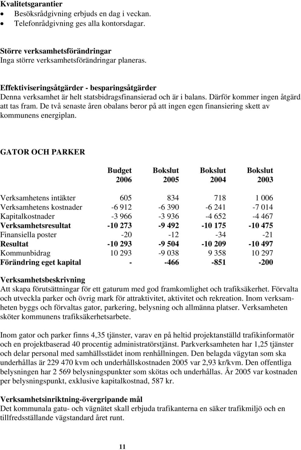 De två senaste åren obalans beror på att ingen egen finansiering skett av kommunens energiplan.