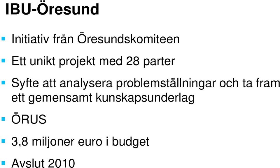 Syfte att analysera problemställningar och ta fram