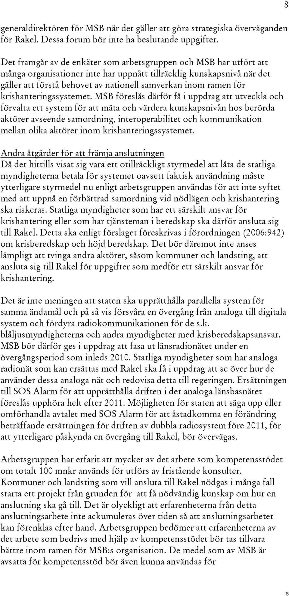 för krishanteringssystemet.