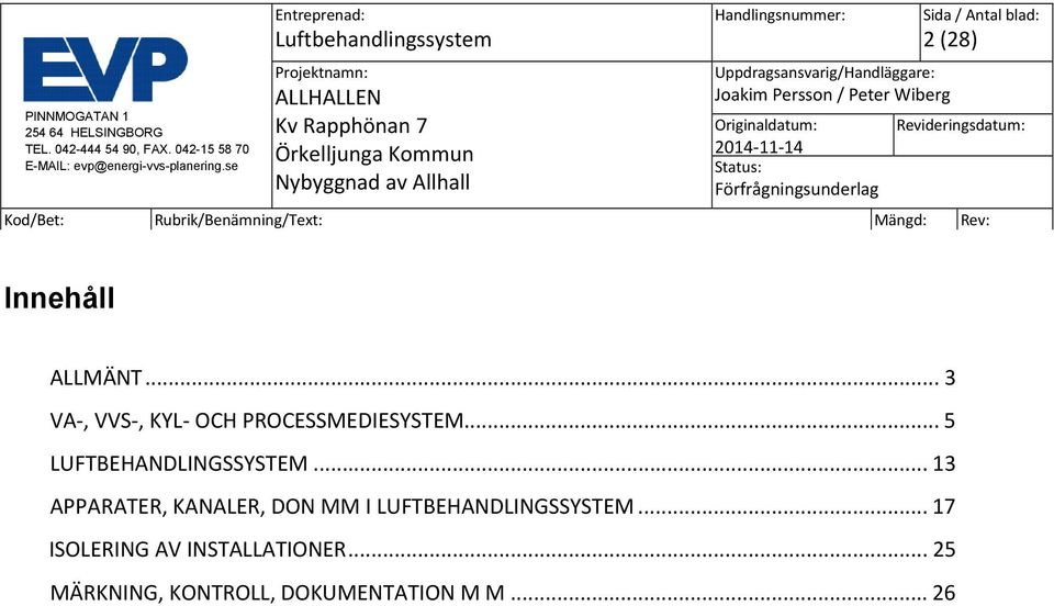 .. 5 LUFTBEHANDLINGSSYSTEM.