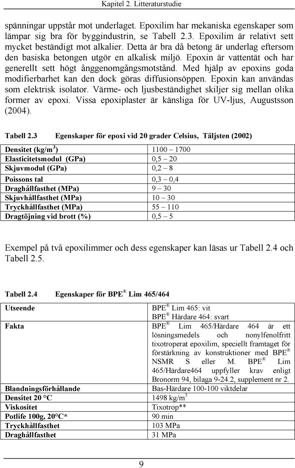 Med hjälp av epoxin goda modifierbarhet kan den dock göra diffuionöppen. Epoxin kan använda om elektrik iolator. Värme- och ljubetändighet kiljer ig mellan olika former av epoxi.