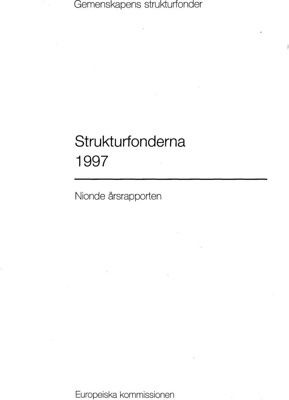 Strukturfonderna 1997