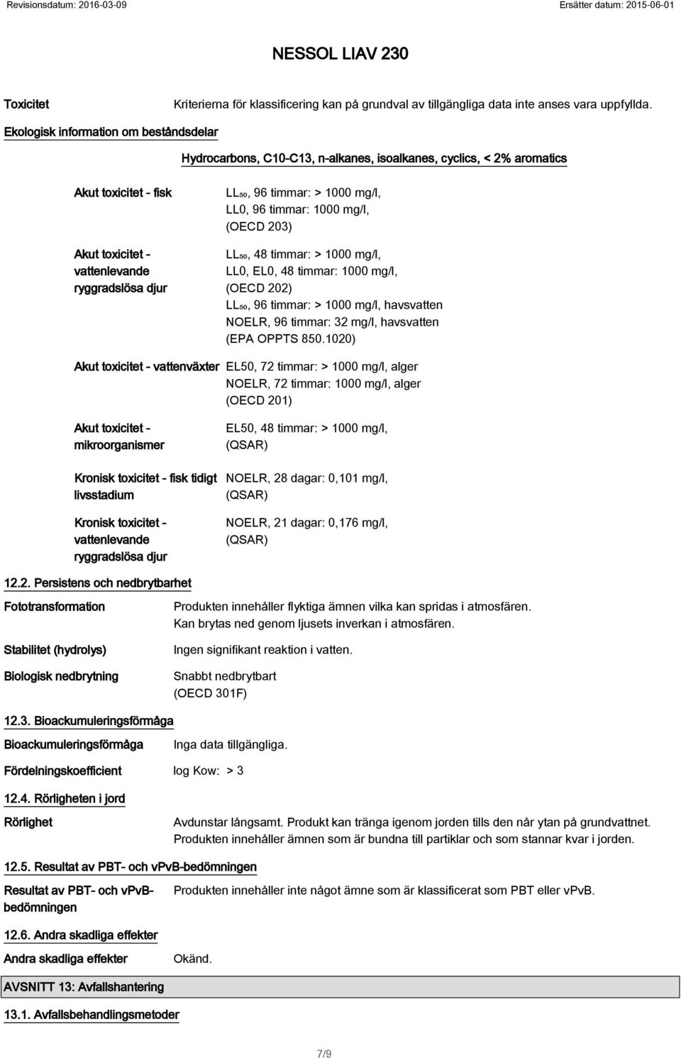 havsvatten (EPA OPPTS 850.