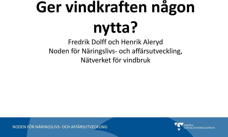 Noden för Näringslivs- och