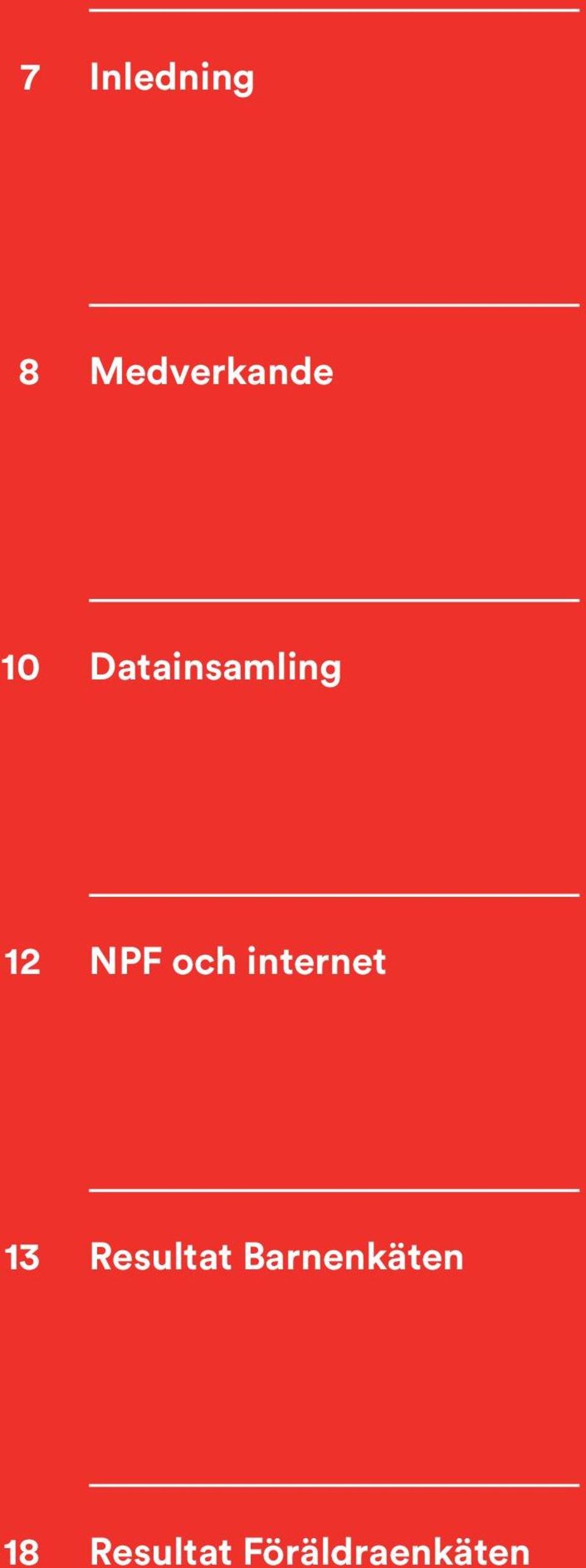 12 NPF och internet 13