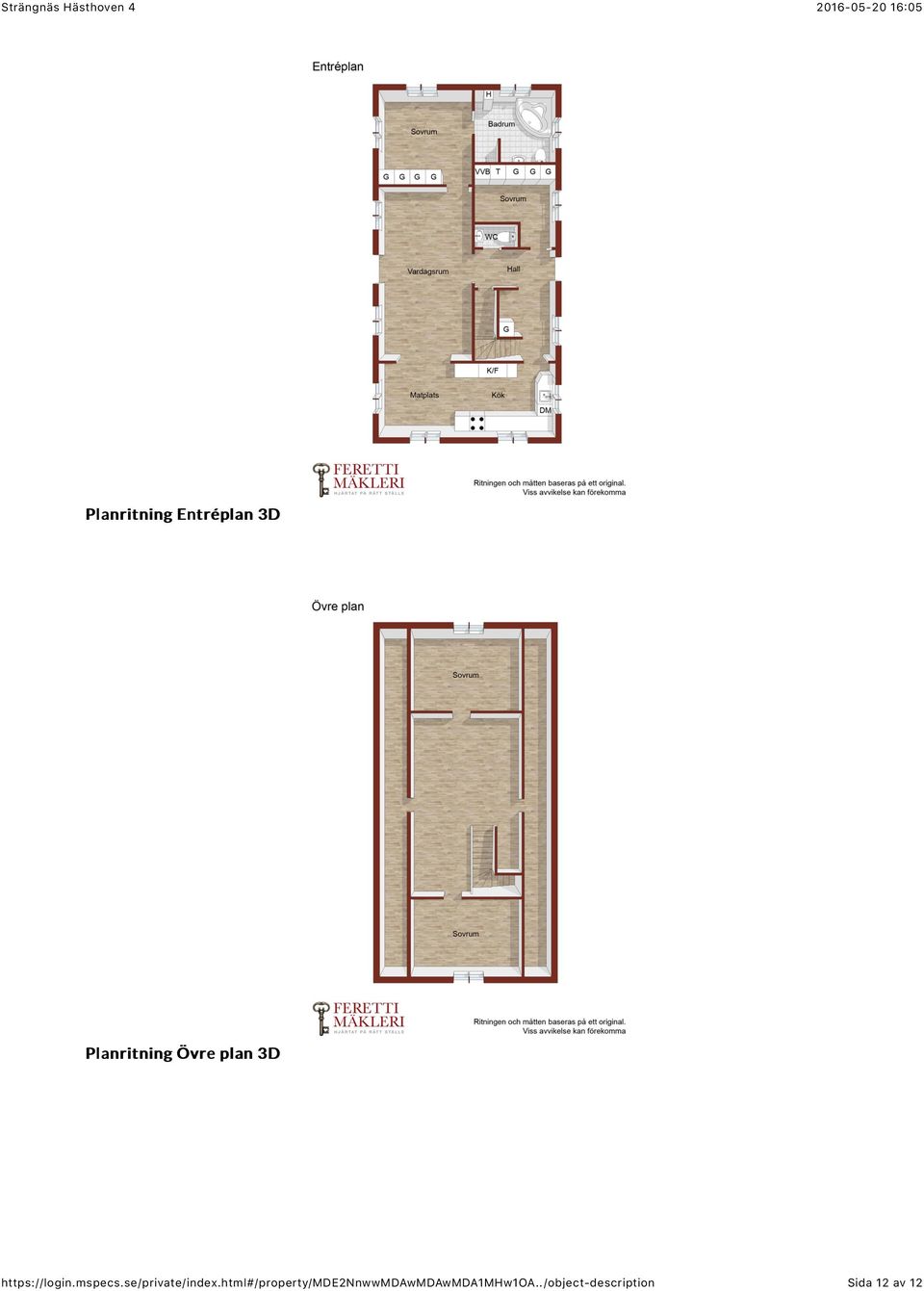 Övre plan 3D