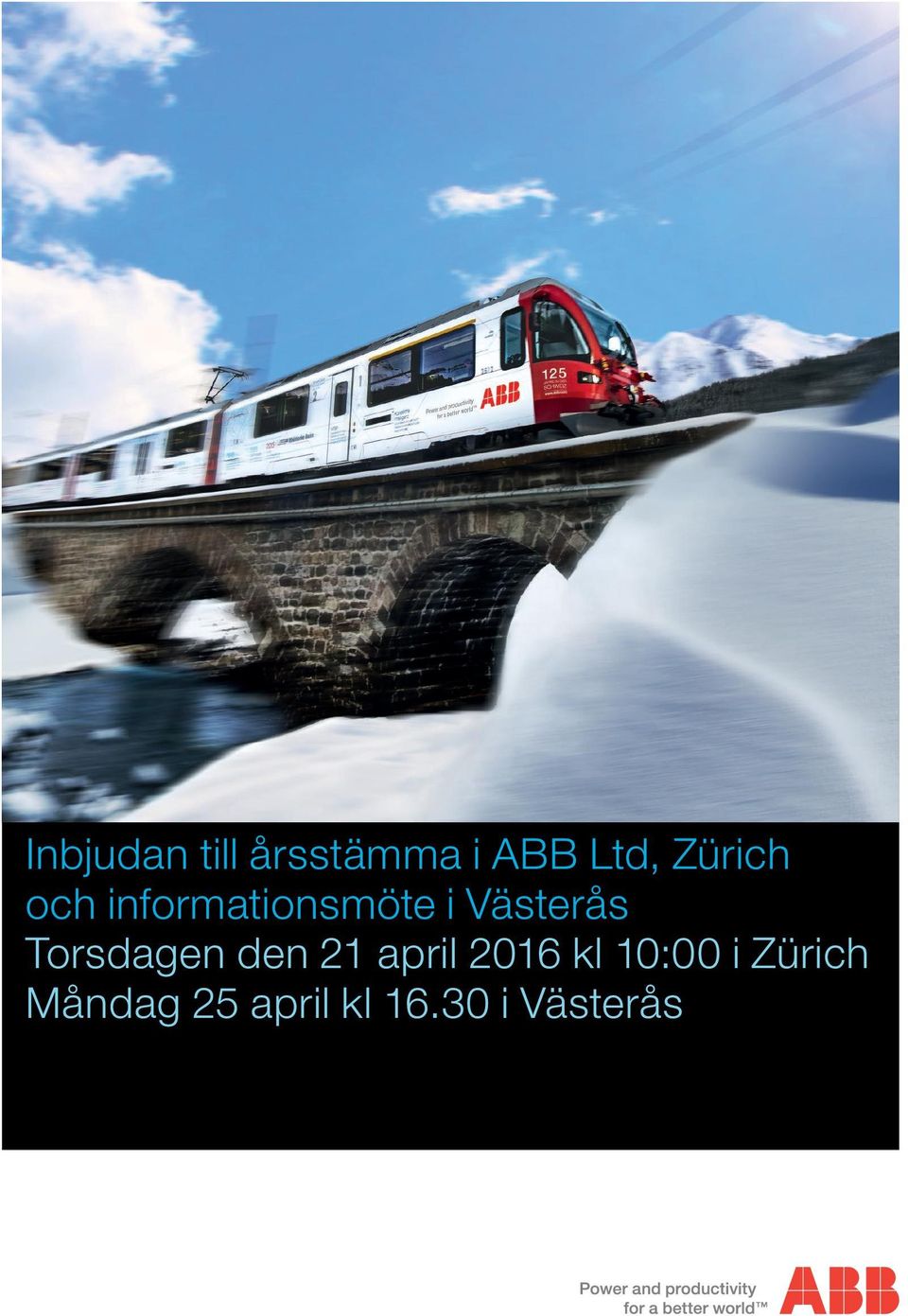 Torsdagen den 21 april 2016 kl 10:00 i
