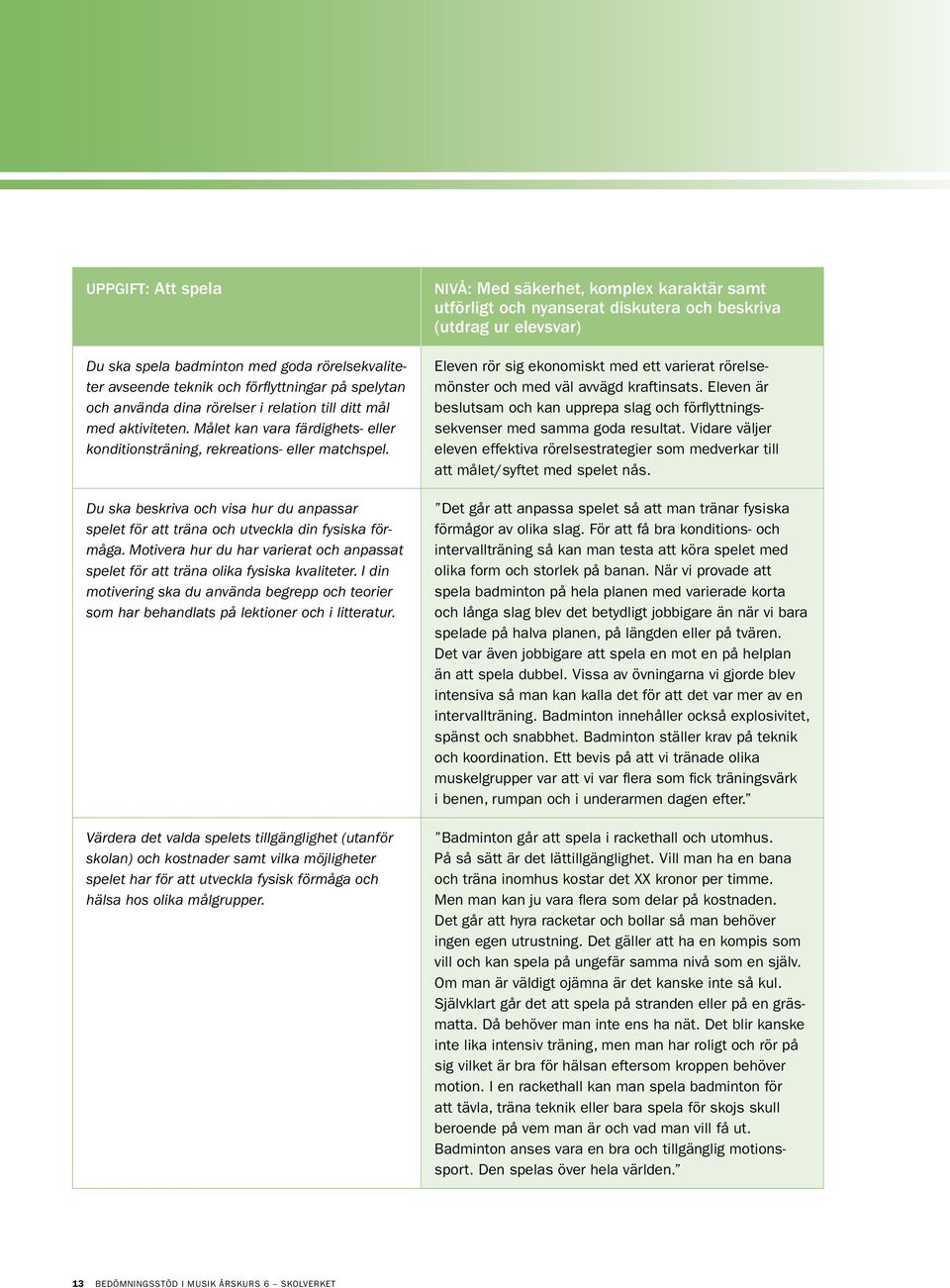 Motivera hur du har varierat och anpassat spelet för att träna olika fysiska kvaliteter. I din motivering ska du använda begrepp och teorier som har behandlats på lektioner och i litteratur.