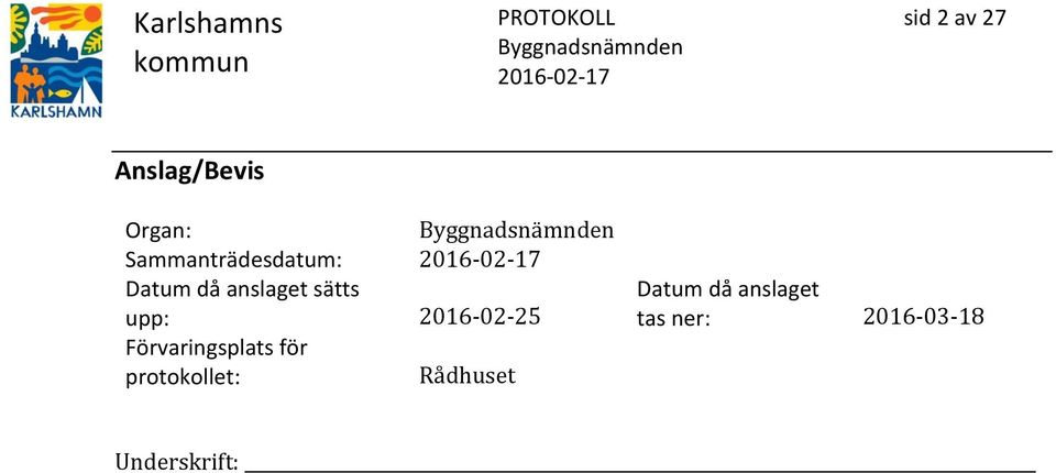 upp: 2016-02-25 Förvaringsplats för