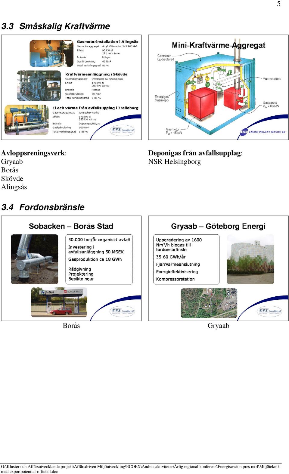 Skövde Alingsås Deponigas från