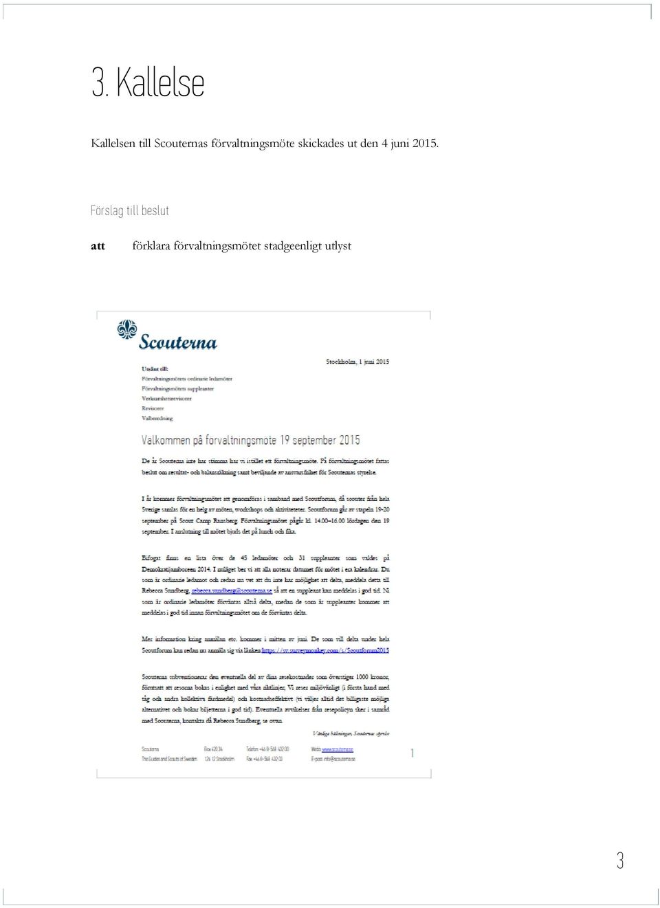 skickades ut den 4 juni 2015.