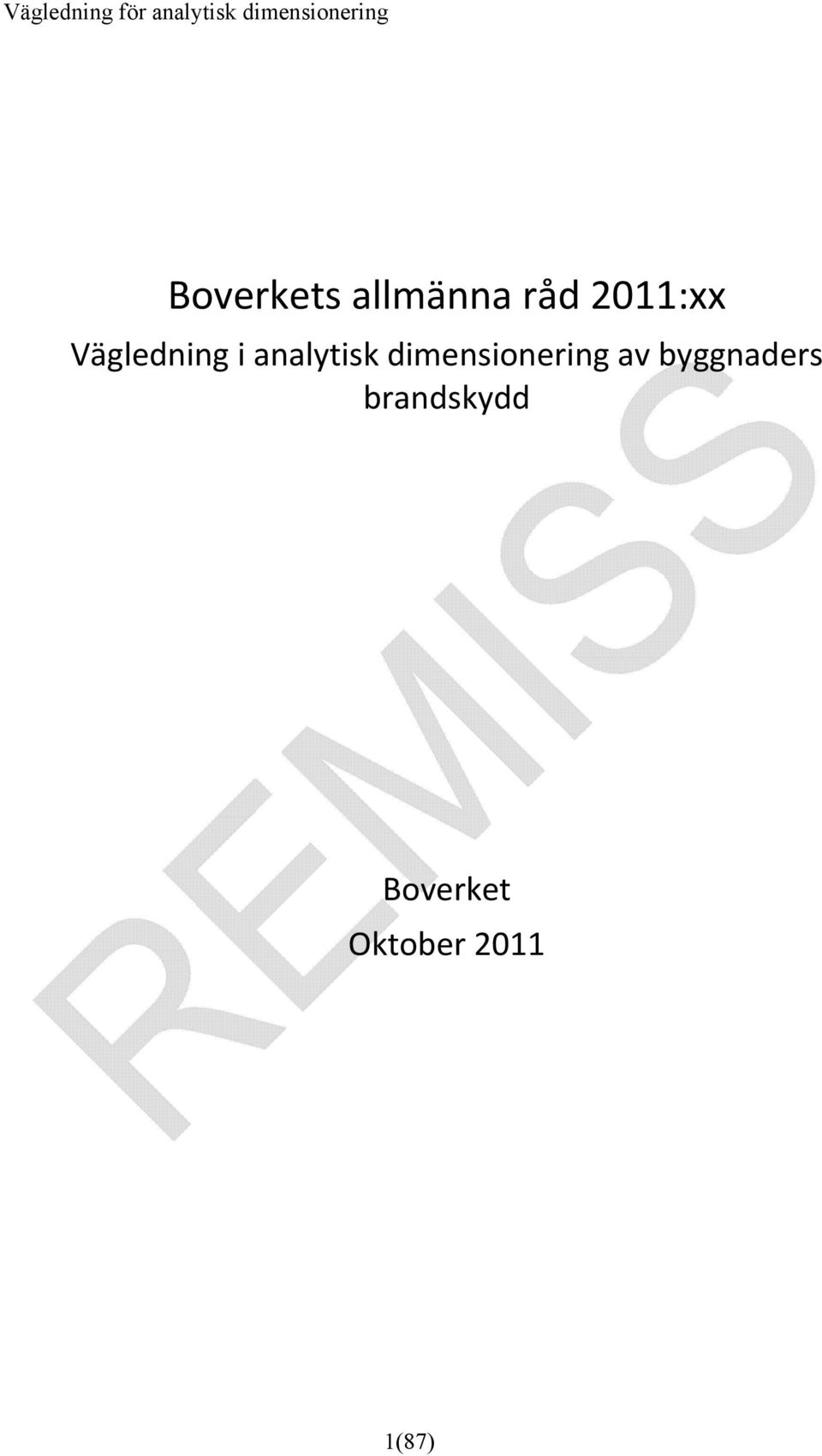 dimensionering av byggnaders